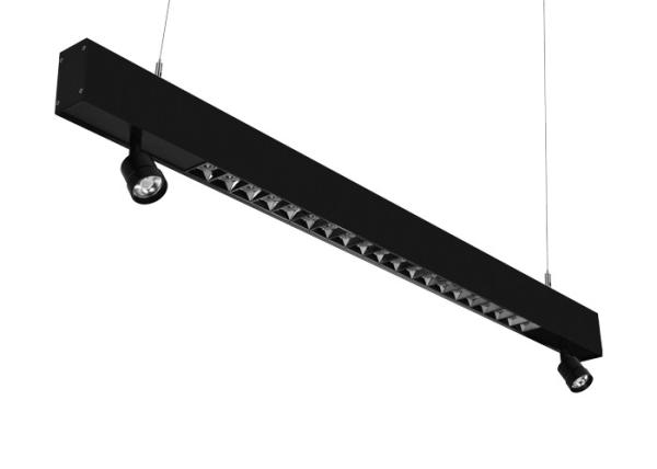 3600lm Suspended LED Light Fixtures White Black 48 Watt  IP20 220 - 240VAC