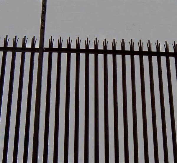 Hot Dipped PVC Coated Europe Palisade Fence for Outdoor