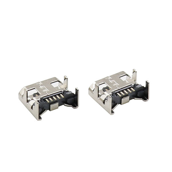 Микро- соединители USB UL94V-0 5 ног гнезда Штырь женских вводя плиту Джек места