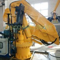 Crescimento dobrável hidráulico 1.5T10M Marine Deck Crane