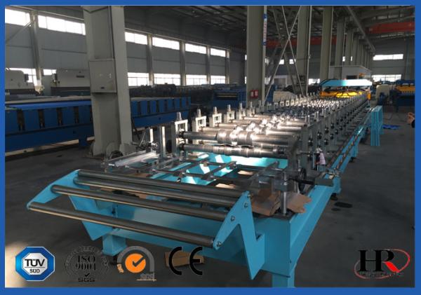 Steel Structural Floor Panel Cold Roll Forming Machinery Easy Control