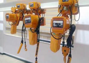 Diâmetro 6.3mm à grua de corrente elétrica de 11.2mm 1T 3T 5T com trole
