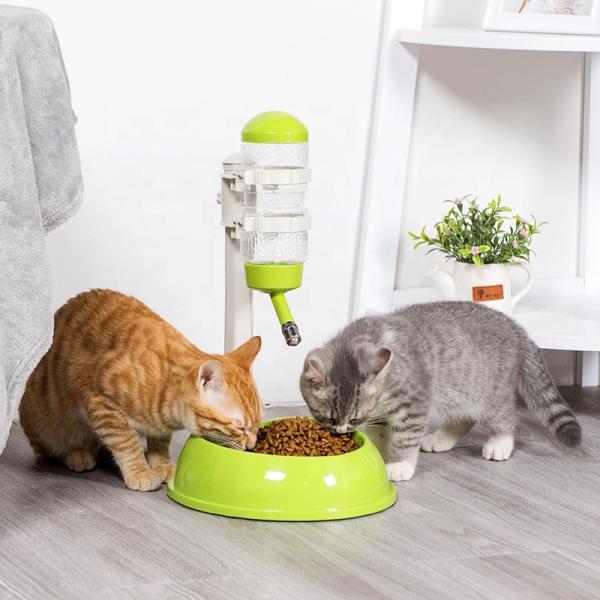 Material plástico personalizado do logotipo dos alimentos para animais de estimação distribuidor automático destacável