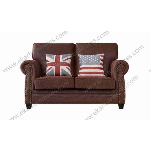 China Furniture Export European and American Style Leather Sofa W-ND2610#