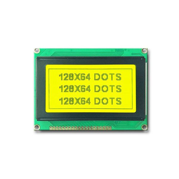 12864 COB COG STN Graphic LCD Module 128x64 Green Mono Dot Matrix LCM Display