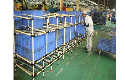 Tubulação flexível da espessura revestida magra do sistema 1.5mm da cremalheira do armazenamento da tubulação de aço do plástico