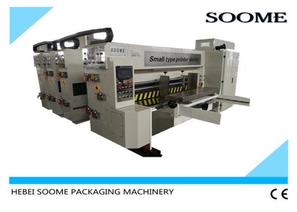 Small Size Flexo Printer Slotter Die Cutter For Mini Box / Express Cartons