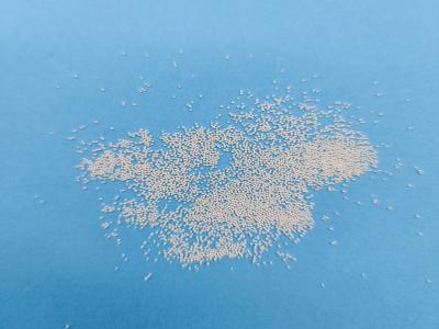 White Ceramic Blasting Abrasive 70μm - 125μm B120 Long Service Life