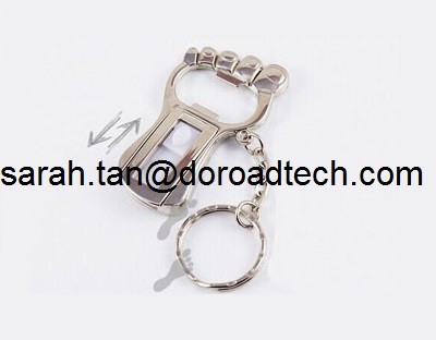 Metal Foot Shaped Bottle Opener Style USB Pen Drives