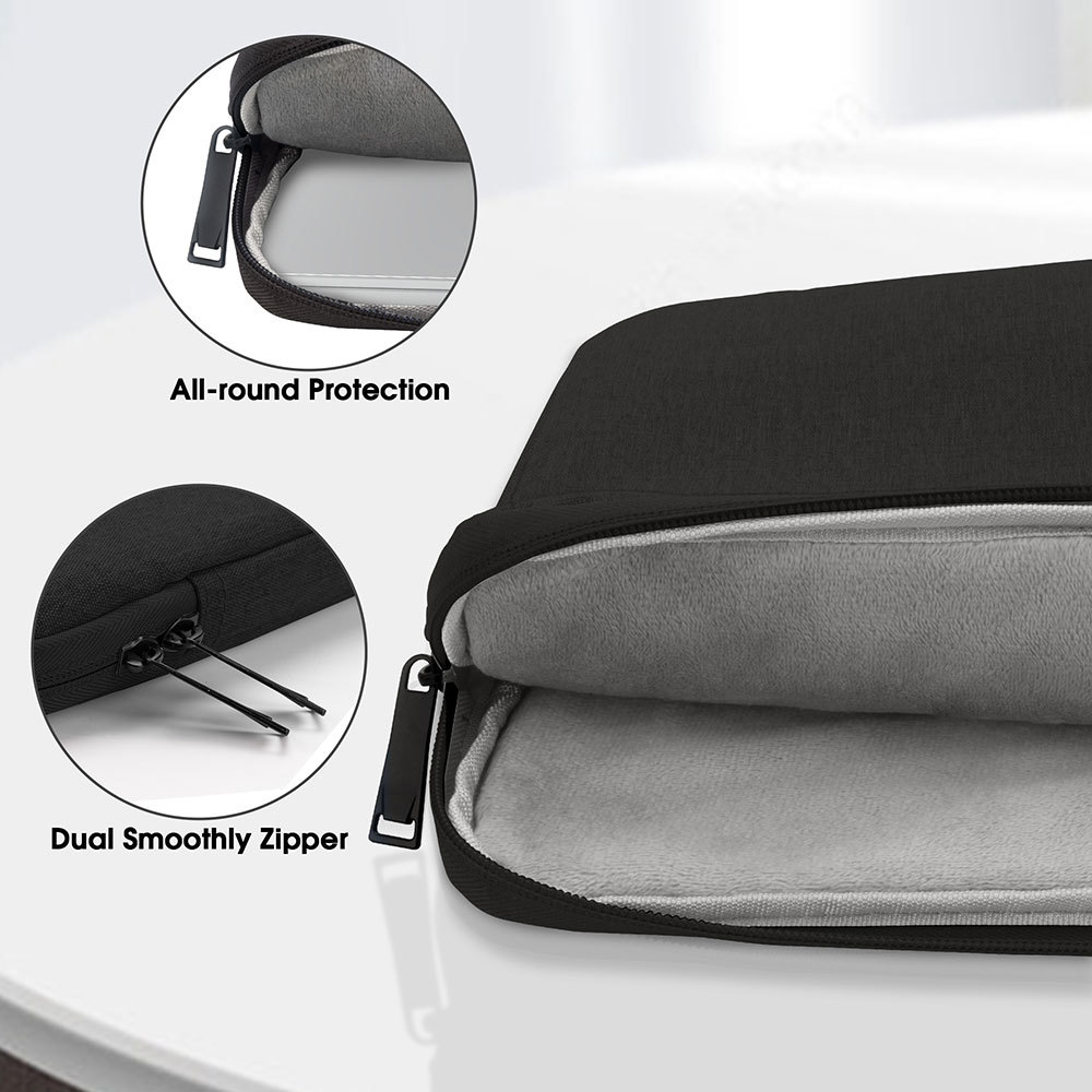 For Laudtec 15.6 Inch Laptop Handbag Waterproof Case Sleeve with Front Pocket Shockproof Briefcase Retractable Handle Carrier Wholesale OEM/ODM/Private Label