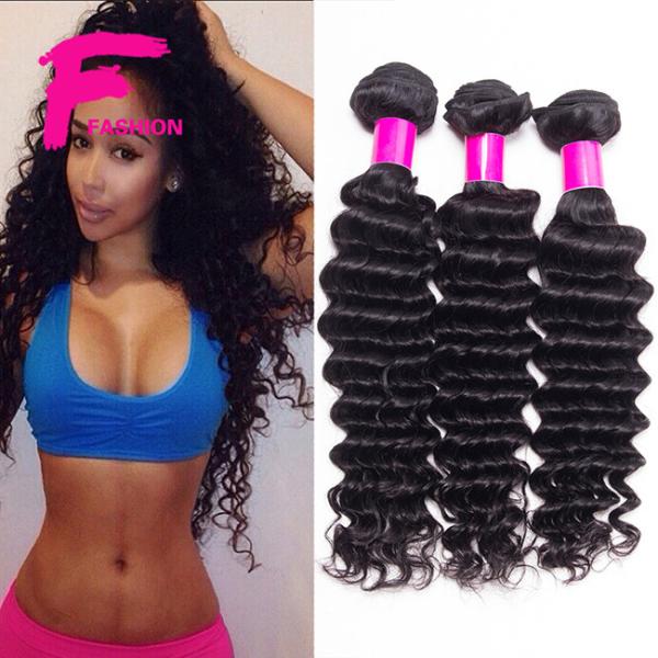 7A Mink Queen Hair Products Brazilian Virgin Hair Deep Wave Human Hair Weave deep wave