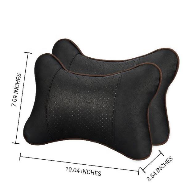Car Neck Pillow Pack of 2 Breathable Headrest Cushion for Neck Support and Relaxation