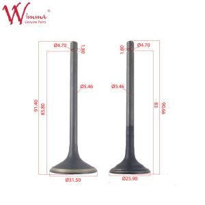 Мотомотор с выпускным клапаном