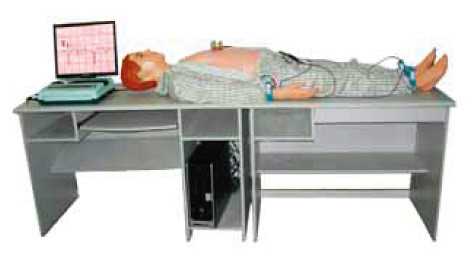 Hospital Simulation / Auscultation Manikin with ECG Simulated Teaching System