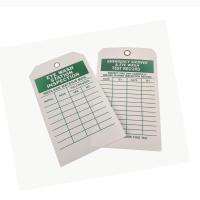 Etiqueta de segurança de plástico personalizável para identificação de riscos no local de trabalho