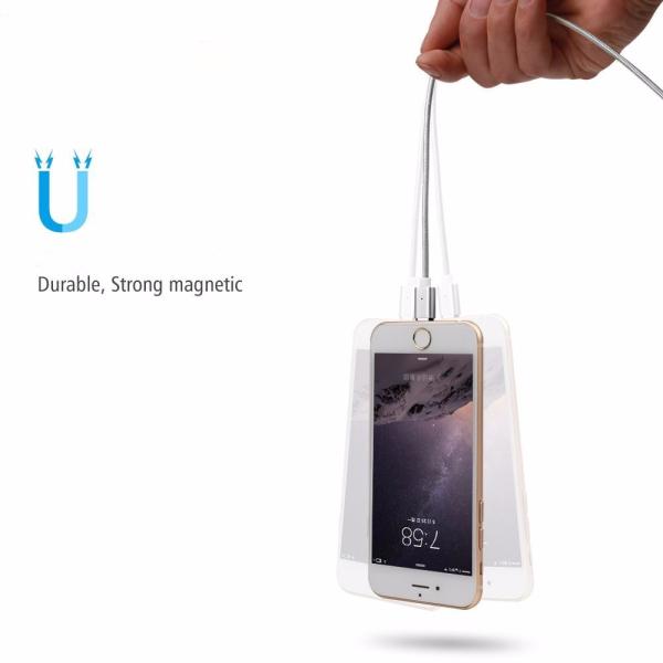 3 in 1 Magnetic Micro USB Data Cable , For iPhone Charger Cable