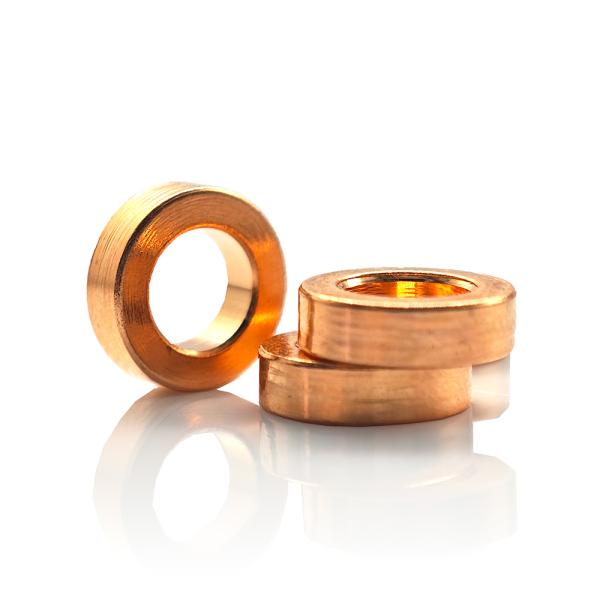 Corrosion Resistant Sealing Washer Copper Customized With Plain Finish