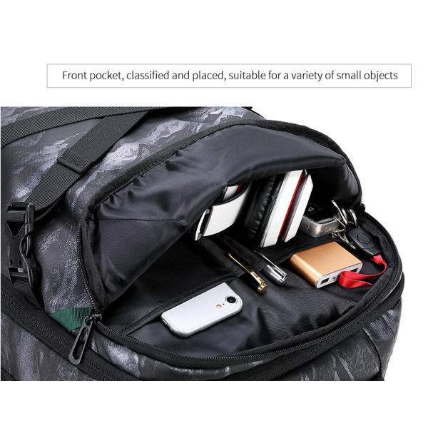 OEM ODM Anti Theft Laptop Backpack 1.3KG Travel Fashion Backpack Motion Detection