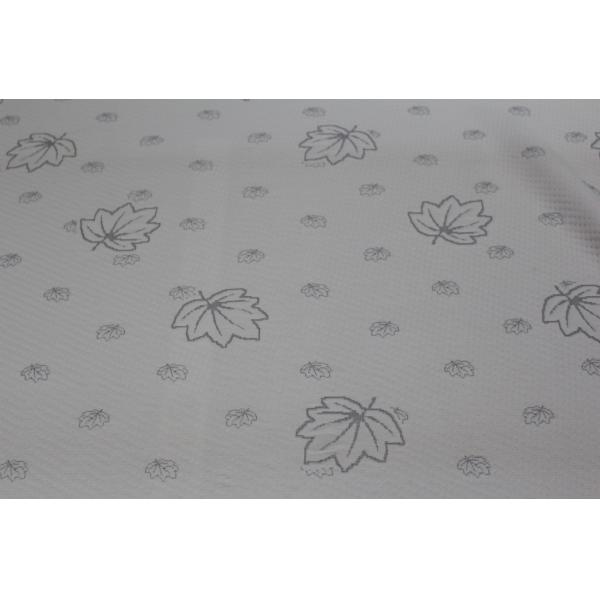 Wrinkle Resistant Jacquard Knit Fabric , 240g/M2 Jacquard Mattress Fabric