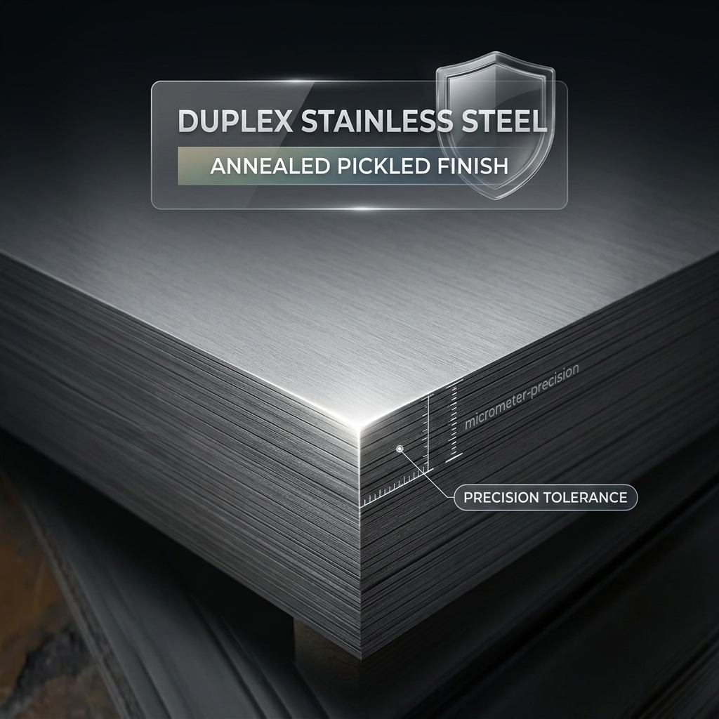 2507 Stainless Steel Duplex Pipe ASTM A790 219.1mm x 8.18mm 6 Meter Length Annealed Pickled
