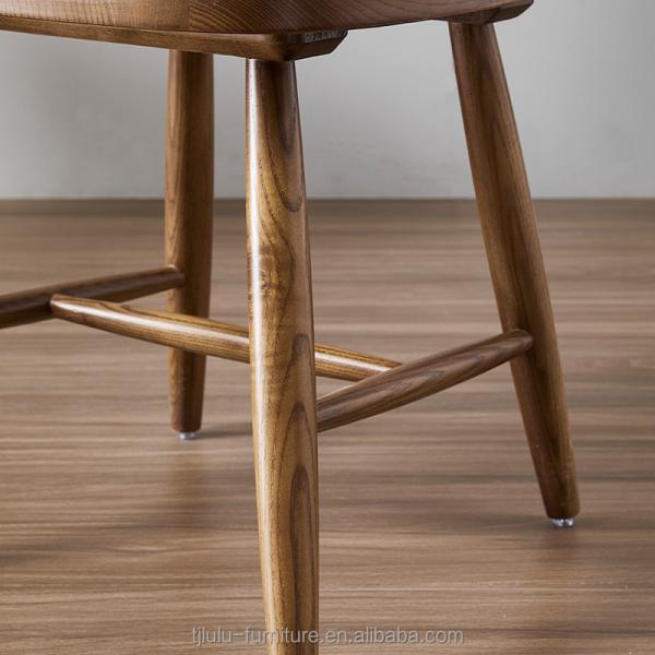 Design Shell Chair Solid Wood Leisure Chair Luxury Modern Style Optional Colors Competitive Commercial Restaurant Chair