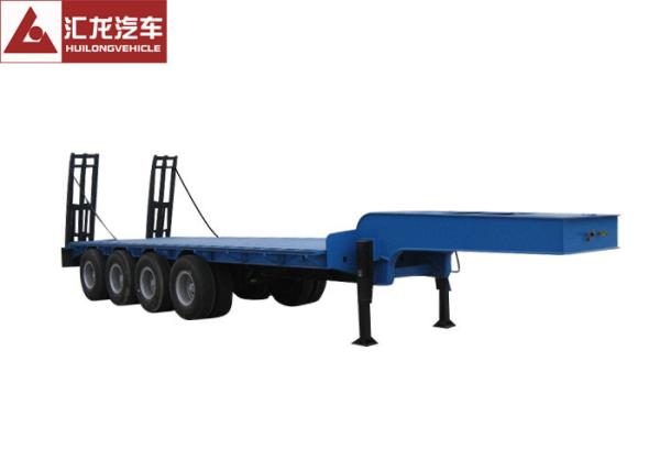 3mm Checker Plate Construction Equipment Trailers  Auto - Tuning I Beam Structure