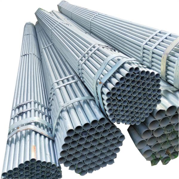 Hot Dipped Welded 16 18 Gauge Gas pipe Galvanized Steel Pipe