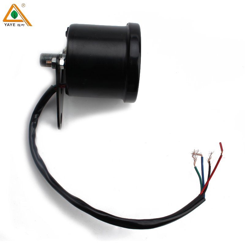 Universal LED Digital Speedometer Meter for Motorcycles 7 Color Lighting Changes New Condition