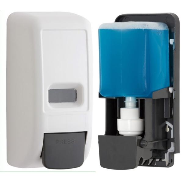 1000ml ABS Manual Foam soap dispenser with refillable reservoir
