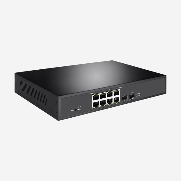 o interruptor esperto do ponto de entrada do gigabit 20G 8 portuário com 2 portos de SFP mergulha QoS controlado 2