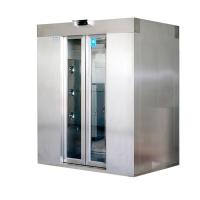 ISO-Certified Dual-Person Air Shower | Auto Door & 201 Stainless | 1600x1500x2100mm Rapid Airflow