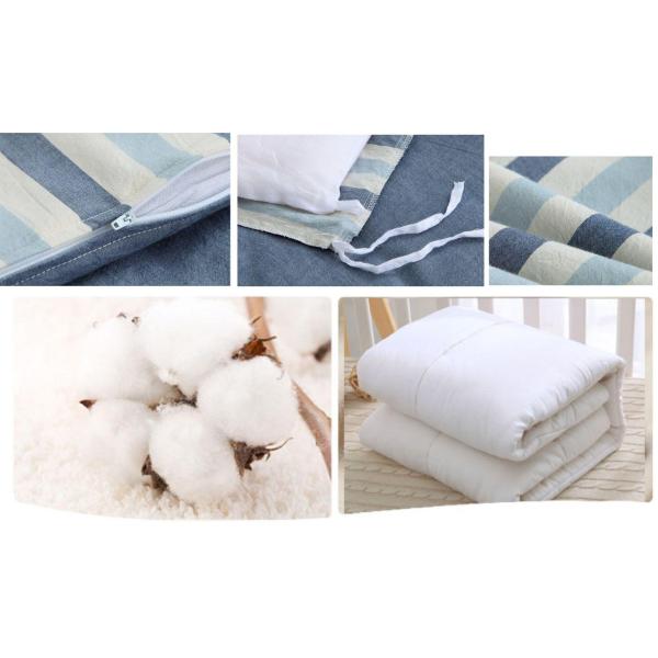 Cuddle Bed Reducer Baby Crib Bedding Sets Durable Design 100% Cotton