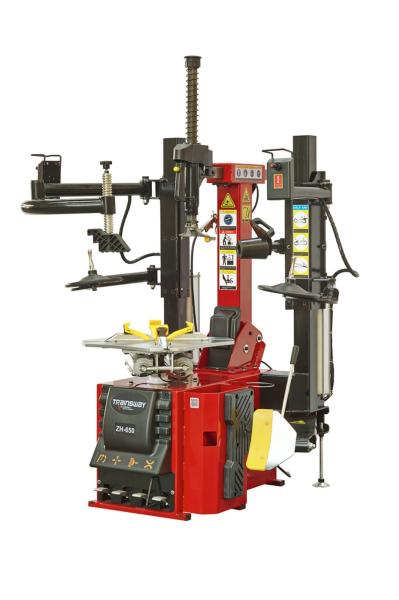 Trainsway Zh665SA Dual Assist Arm Wheel Clamp Tire Changer W/Bead Blaster Easy Disassembly