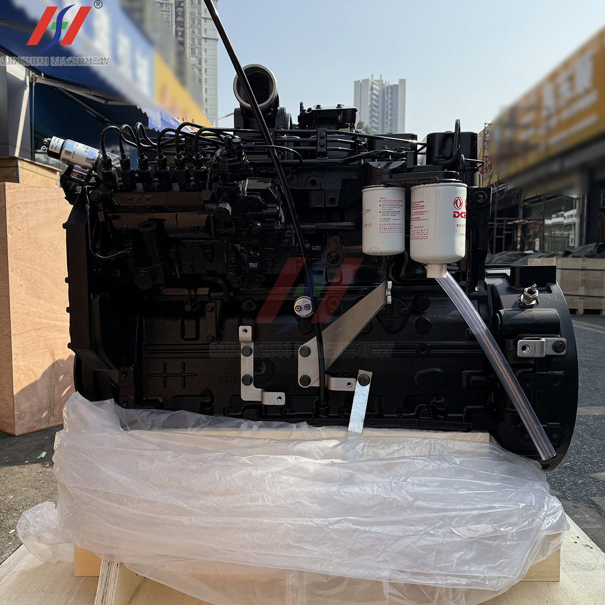 6BT5.9 6-cylinder Engine, 5.9L With Turbocharger, Suitable For Excavators And Industrial Applications.