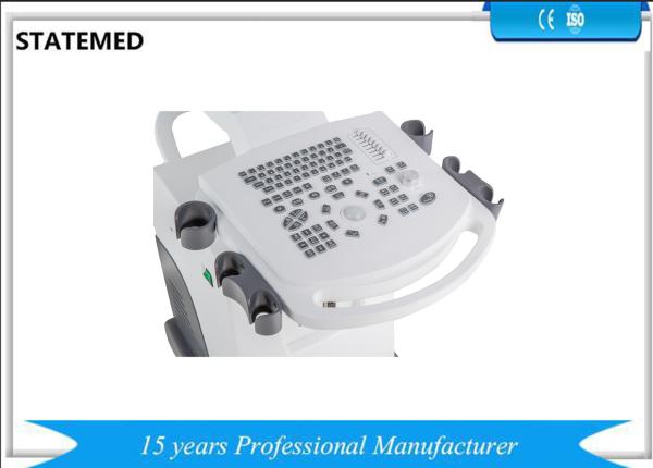 Veterinary Clinic B/W Trolley Ultrasound Diagnostic System For Small Dogs And Cats