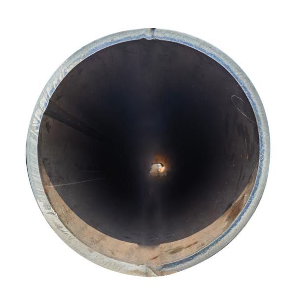 Custom Colour Rectangular Galvanized Round Steel Pipe Q235 for Building Materials