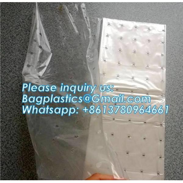 Transparent Low Tunnel Film Perforated For Culture Of Seedling Maturing Vegetables perforated red plastic mulch