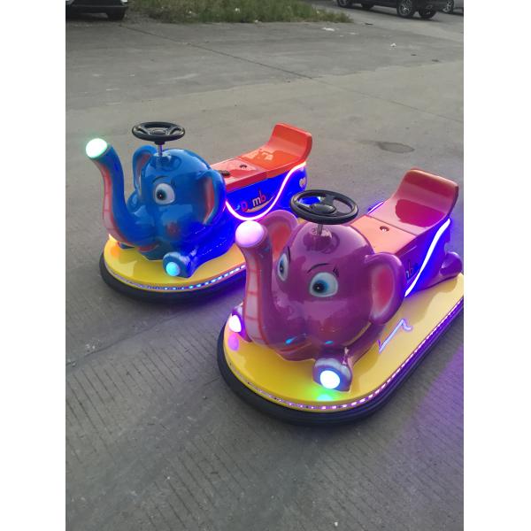 Battery Driven Amusement Park Bumper Car Long Life Span 150W Power