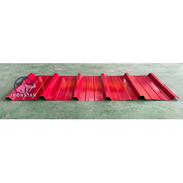 “1000mm Effective Width Metal Roof Panel Cold Roll Forming Machine For GI PPGI Color Steel Coil”