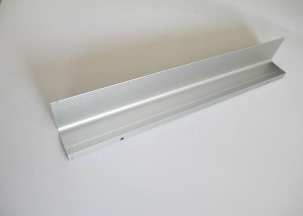 Silver industrial aluminium profiles , Anodized Aluminum Extrusions OEM / ODM