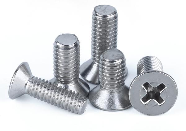 Stainless Steel Phllips Flat Head Screws Stainless Steel Coutersunk Head Phillips Drive Machine Screws