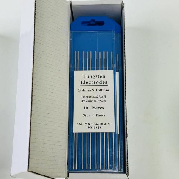 Приборы для сварки TIG WC20 Серое кончики вольфрамовых стержней с постоянным/переменным рабочим током