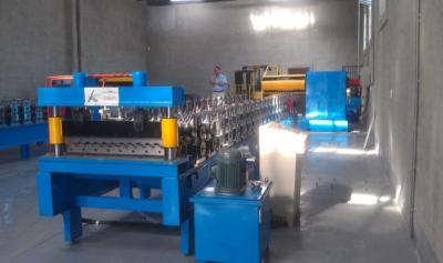 Máquina de formação ondulada de alta velocidade pela corrente ao telhado de período longo