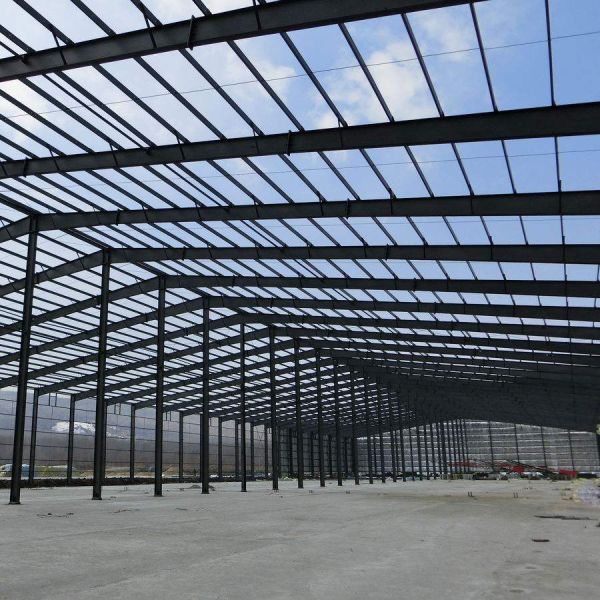 Prefab Steel Structure Car Showroom Small Warehouse Garage Workshop Building