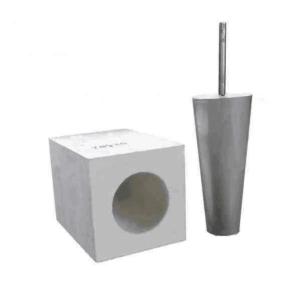 High Blowing Rate Ladle Gas Permeable Brick , Corundum Brick Safe Reliable  Operation
