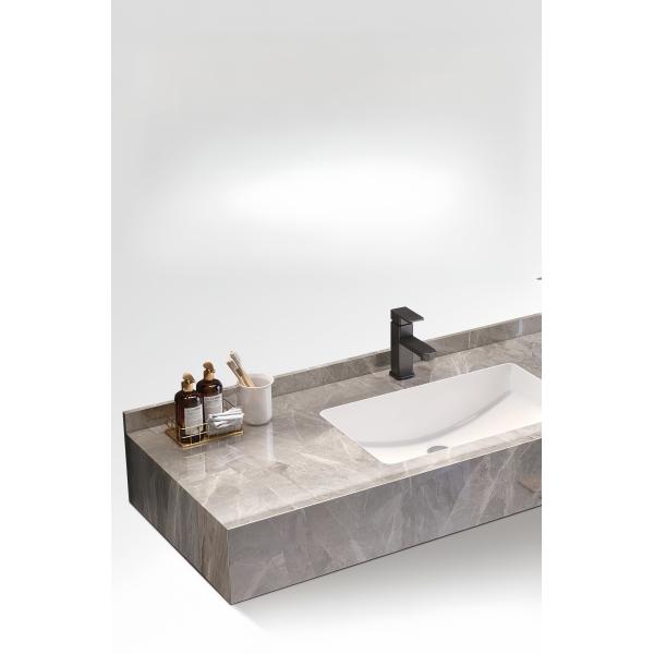 Gloss Paint Finish Bathroom Sink Base Wall Cabinet with Mirror Included at from Lowes