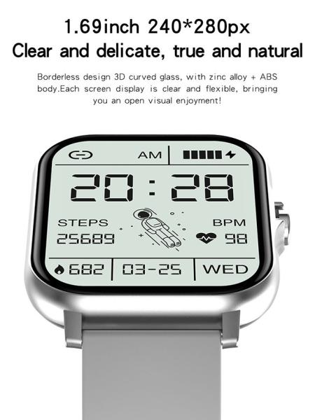 Smart Watch desportivo do rosa do Smart Watch 5ATM da pressão sanguínea impermeável