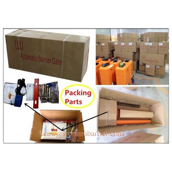 Remote Control Car Park Barriers Pedestrian Barrier Gate AC220V / AC110V