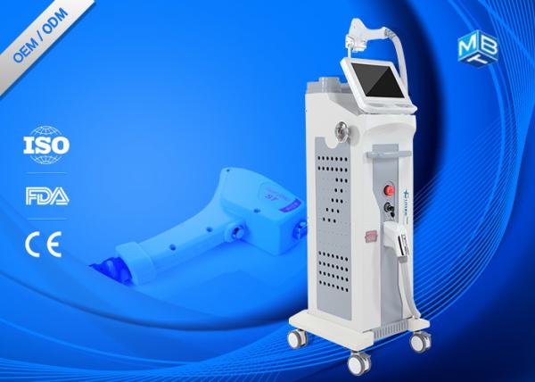 Pain Free 808nm Diode Laser Hair Removal Machine 1 - 10Hz Frequency Anti Interference