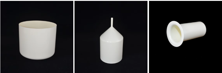 99.99% Pyrolytic Boron Nitride Ceramics Crucible PBN Crucible Shock Resistance